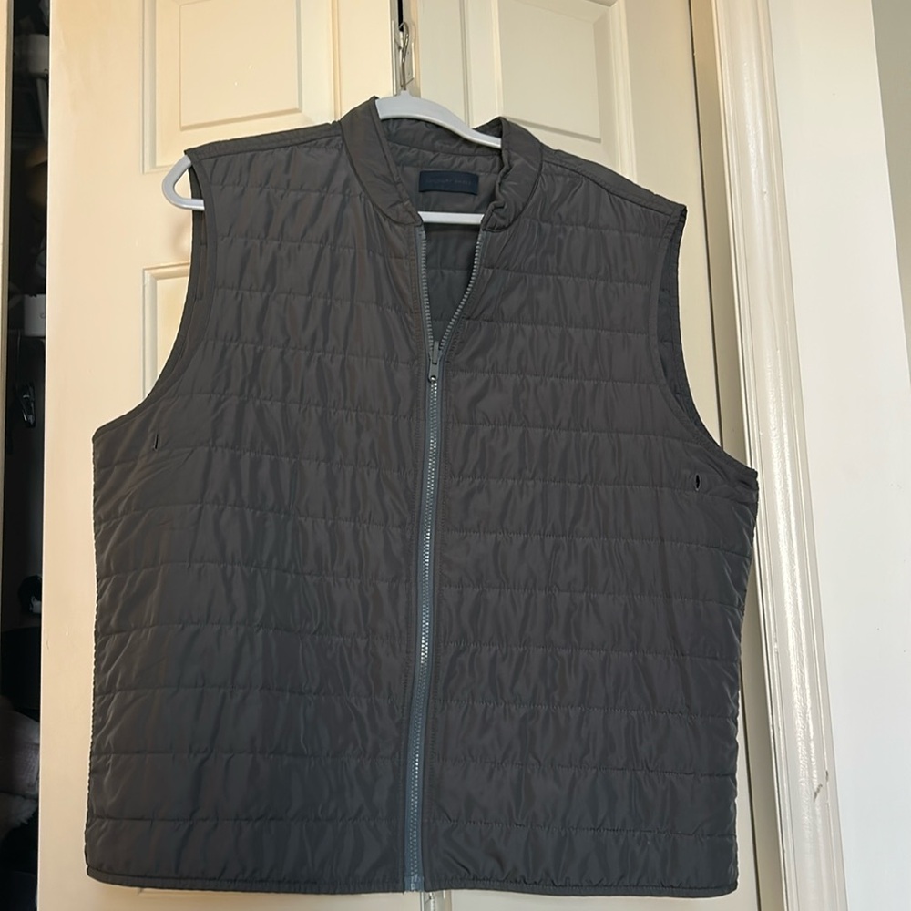 Zachary prell gray vest. XL.